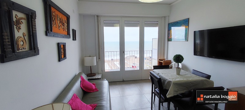#1531 Departamento 3 ambientes frente al mar Miramar — calle 12 1209 miramar — Alquiler temporario, foto 2 de 8
