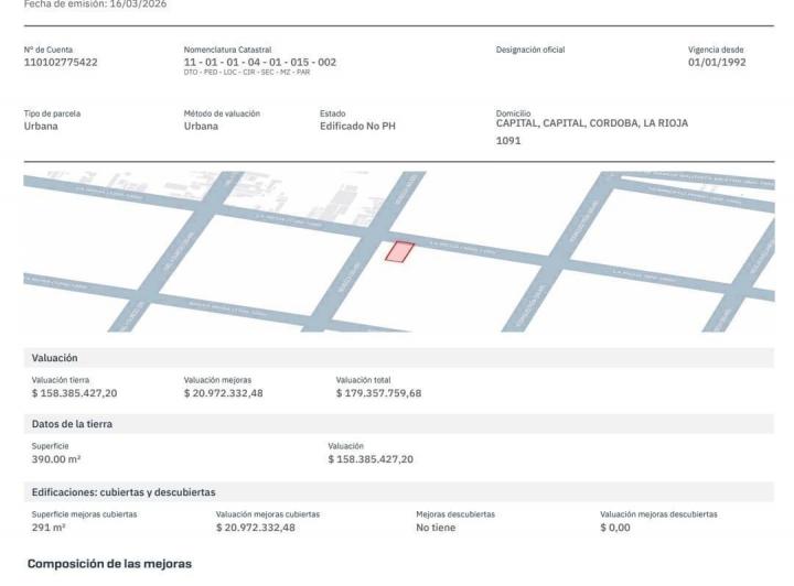 Lote en Alberdi — La Rioja al 1000 — Venta, foto 8 de 8