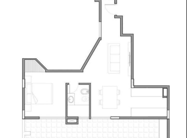 Emprendimiento 2 ambientes en General Paz — General Paz - Edificio Prasa - Departamento 1 Dormitorio — Venta, foto 6 de 8