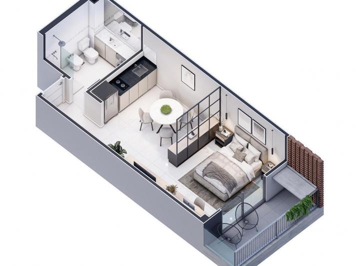 Emprendimiento 1 Ambiente en Nueva Córdoba — Rondeau al 300 — Venta, foto 8 de 8