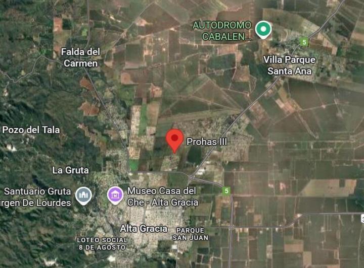 Lote en B° Prohas Jardín Estancia de Alta Gracia — Prhas Jardin Estancia DE Alta Gracia 12 — Venta, foto 2 de 7