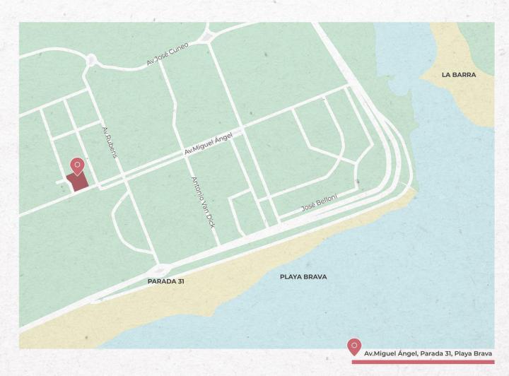Emprendimiento en Playa Brava — Av. Miguel Ángel, Parada 31 de la Brava, Punta del Este, Uruguay. — Venta, foto 2 de 8