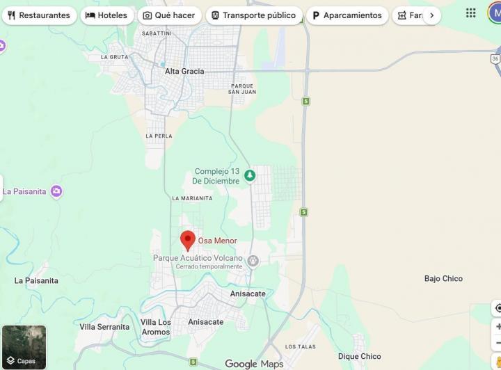 Terreno en Anisacate, Valle de Paravachasca, Alta Gracia — OSA Menor - Parque SAN Jose - Anisacate — Venta, foto 6 de 6