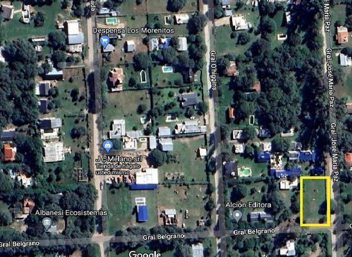 Lote en Anisacate — Gral. Belgrano Esq. Gral. Jose M. Paz - Anisacate - Alta Gracia — Venta, foto 4 de 6