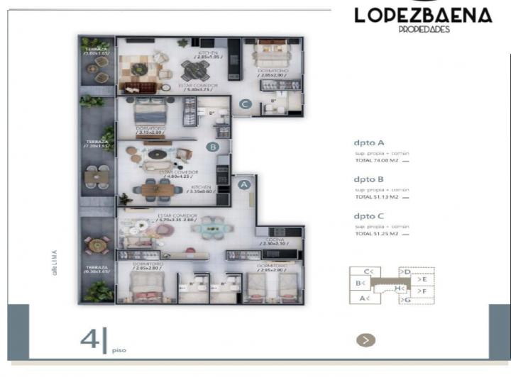 Departamento 2 ambientes en General Paz — Lima al 1000 — Venta, foto 7 de 8