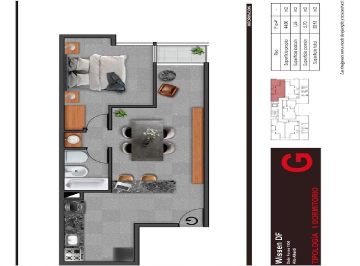 Emprendimiento 3 ambientes en Alto Alberdi — Dean Funes al 1900 — Venta, foto 8 de 8