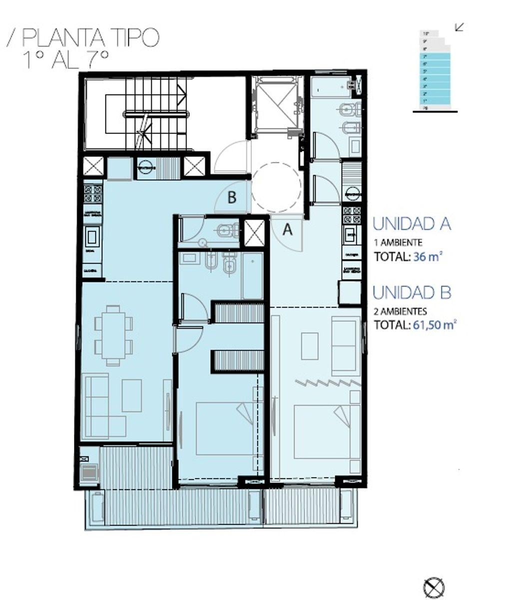 Departamento 2 ambientes en Saavedra — Machaín 4196, Saavedra, CABA — Venta, foto 5 de 8