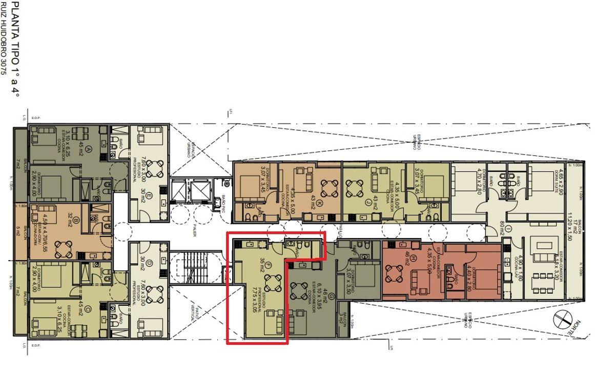 Departamento 1 Ambiente en Saavedra — Ruiz Huidobro 3075, Saavedra, CABA — Venta, foto 2 de 8