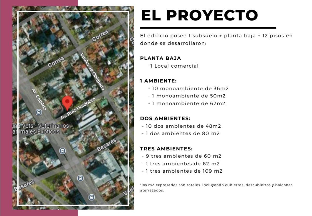 Departamento 2 ambientes en Núñez — Ruiz Huidobro 2371, Lomas de Núñez, Núñez, CABA — Venta, foto 1 de 8