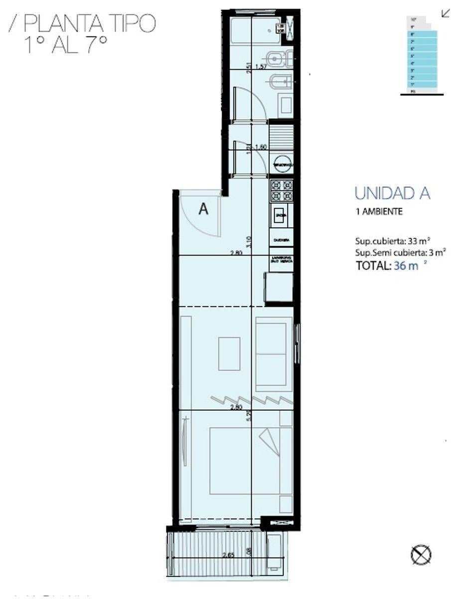Departamento 1 amb. en Saavedra — Machaín 4196, Saavedra, CABA — Venta, foto 2 de 8